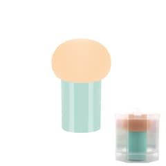 NEWKYLIE - Esponja De Maquillaje Forma De Hongo Multifunción Estuche