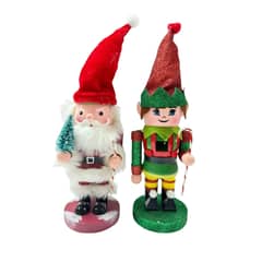 GENERICO - Figura Navideña Elfo Duende Cascanues 28 cm