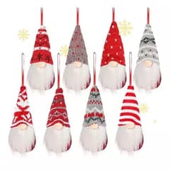 GENERICO - Duendes Navideños Para Decoración Árbol De Navidad 8 Pzs
