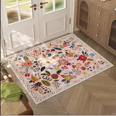GENERICO - Alfombra De Boho Lavable Antideslizantes Vintage 60x90 Cm