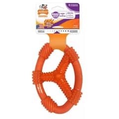 NYLABONE - Juguete Para Perros Anillo Oval Flexible Talla M