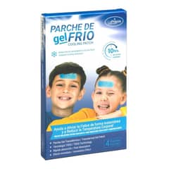 LA PREPIE - Parche Gel Frío Original 4 Parches Para Fiebre