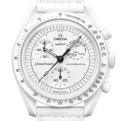 SWATCH - Reloj Moonswatch Moonphase Snoopy Blanco