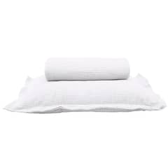 DOHLER - Cubrecama Colcha Piquet SINGLE para 1 y 1,5 plazas 100% algodón