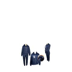 AGW - Pack 2 Conjuntos Buzo+poleron Azul Marino Escolar