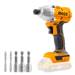 INGCO - Atornillador Taladro de Impacto 20V Inalámbrico Sin BateríaCargador.