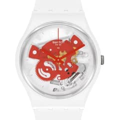SWATCH - Reloj Unisex Time To TIME TO RED SMALL SO31W104