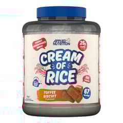 APPLIED NUTRITION - Cream of Rice 4.4 Libras 67 Servicios. TOFFEE.