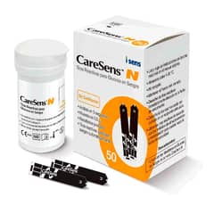GENERICO - Cintas Tiras Reactivas 150 Unidades Glucometro Caresens N Premier