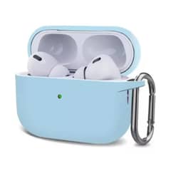 GENERICO - Funda De Silicona Para AirPods Pro-CELESTE