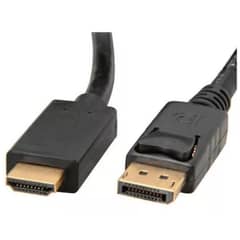 GENERICO - CABLE DISPLAYPORT A HDMI CIRCULAR