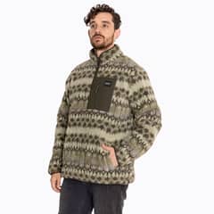 MERRELL - Polar Hombre Sherpa Quarter Print Crema