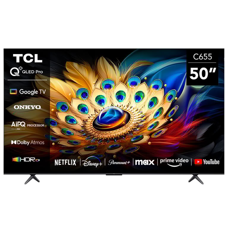 50 QLED 4K 50C655 Smart TV