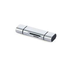 GENERICO - Adaptador Lector Tarjeta Sd Micro Sd A Usb Tipo C Micro Usb