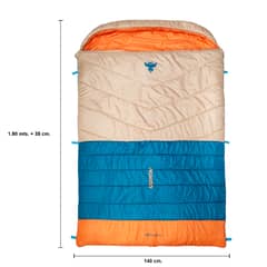 BOSSCAMP - Saco de dormir Momia Doble Quintay XL