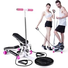 TATEE - Mini Eliptica Home Fitness multifuncional ajustable-rosa