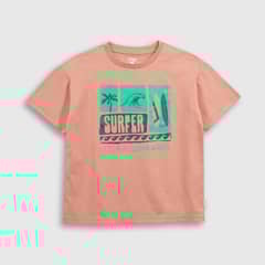 COLLOKY - Polera Niño Café 55283