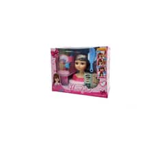 GENERICO - Cabeza De Muñeca Para Peinar Y Maquillar