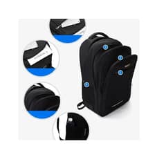 CARIBEE - Mochila Bolsos Impermeable Gran Capacidad Ejecutiva Azul