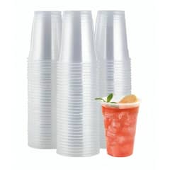 OEM - Vaso Plástico Transparente 500ml X 50 Unidades