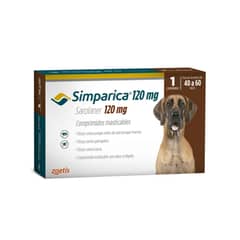 GENERICO - Antiparasitario Externo Simparica (40 A 60 KG) 1 Comprimido