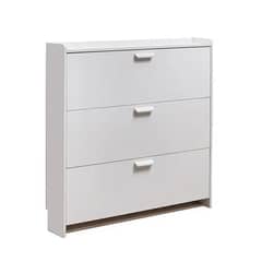 GLOBAL LATIN GROUP - Mueble Zapatero Organizador Estante Zapatos VTRIN 120x100x30 - Blanco