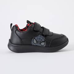 MARVEL - Zapatillas Escolar Niño Spiderman Face Negro