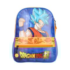 DRAGON BALL - Mochila Colegio Escolar Reforzada Goku Dios Niños