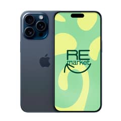 APPLE - Celular Iphone 15 Pro Max 256 Gb Azul - Reacondicionado