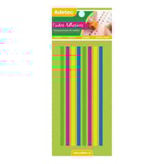 ADETEC - Cintas Destacadoras Adhesivas 8 Tiras de Colores