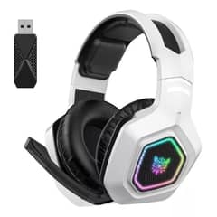 ONIKUMA - Audífonos Gamer Bluetooth B100 RGB o Inalámbrico o con Cable