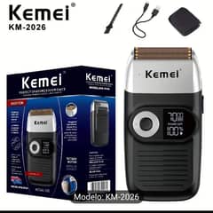 KEMEI - Maquina Afeitadora Inalambrica 2 in 1 km-2026