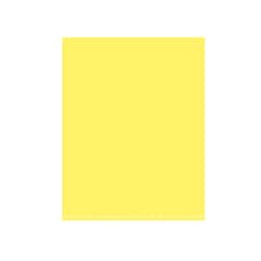 ARTEL - Pliego Papel Lustre 53X75Cm Amarillo Medio