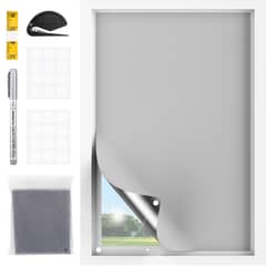 AIZO - Cortinas Blackout 420d Revestidas De Plata 14x52m