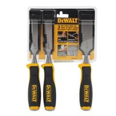 DEWALT - Set 3 Formones Para Madera 18, 25 Y 32mm Dwht16148