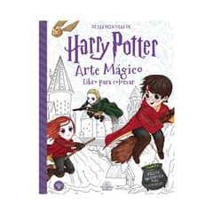 VERTICE - Libro para colorear Harry Potter Arte Mágico
