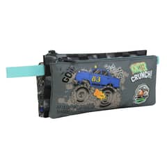 HEAD - Estuche Infantil Triple Celerio Monster Truck Gris