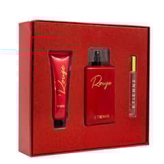 ETIENNE - Set Perfume Rouge 100ml + Perfumero 10 ml Crema 50gr