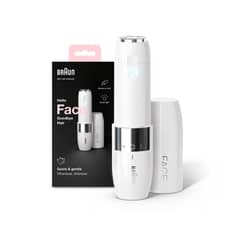 BRAUN - Mini Depiladora Facial Eléctrica Fs1000 Blanca