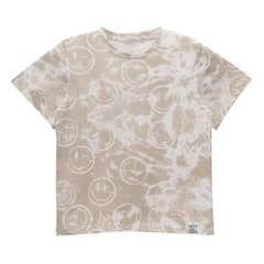 BUBBLE GUMMERS - Polera Manga Corta Niño Bubblegummers Olivo Gris
