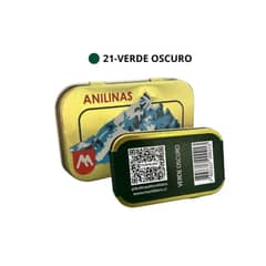 ANILINAS MONTBLANC - Anilinas Montblanc® Cajita Dorada Verde Oscuro