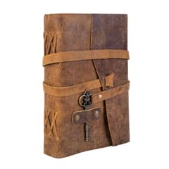 FRANZ MOSSI - Cuaderno de cuero real Diario Agenda Vintage
