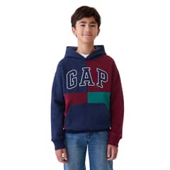 GAP - Polerón Logo Sin Cierre Hombre Azul