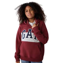 GAP - Polerón Logo Sin Cierre Hombre Rojo