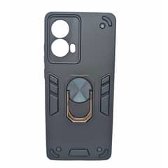GENERICO - Protector Carcasa para Motorola G85 5g Robot Antishock Negra