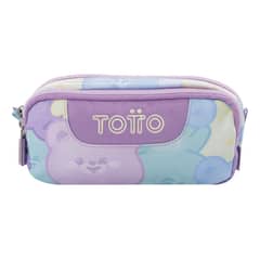 TOTTO - Estuche Con Diseño Multiuso Escolar Lápices Accesorios