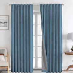 AZ AURAZEUS - Cortina 100% Blackout 1 Paño 230 x 140 Lino Termica Roller Az