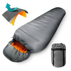 OVERFIT - Saco de Dormir Termico 0 a 15 Grados Momia Camping