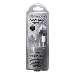 GREEN E - Audífono Tipo C In Ear con Micrófono
