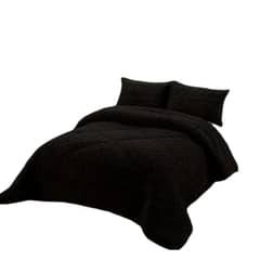 GENERICO - PLUMON CHIPORRO PARA INVIERNO TRENZADO KING - SUPER KING NEGRO